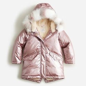 NWT Crewcuts Girl Parka XS